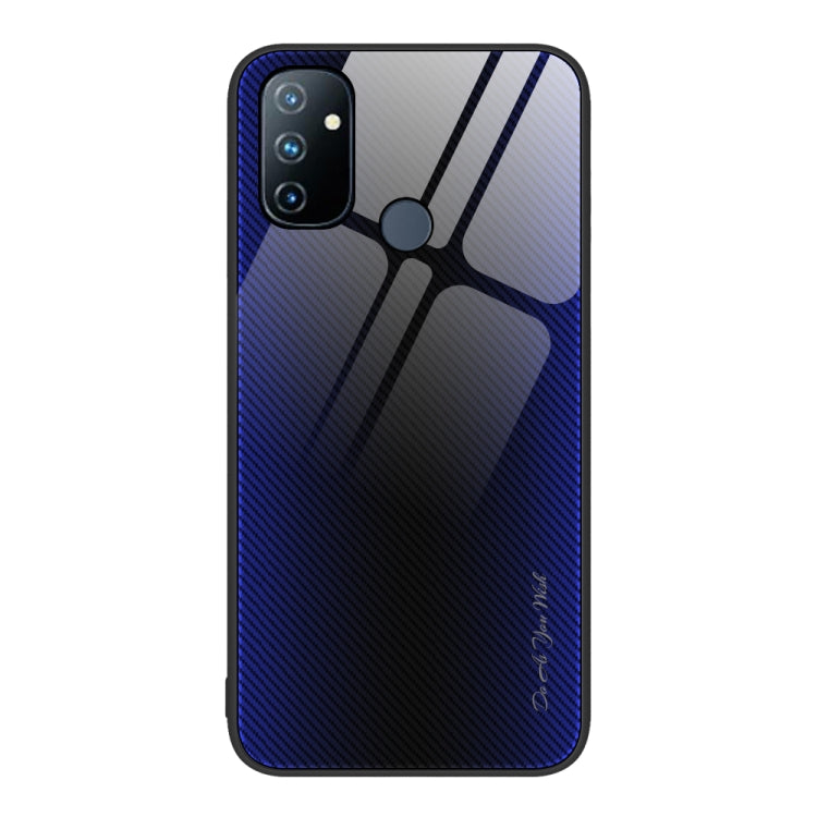 Texture Gradient Glass TPU Phone Case, For OnePlus Nord N100, For OnePlus 10 Pro