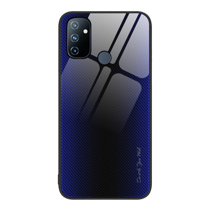 Texture Gradient Glass TPU Phone Case, For OnePlus Nord N100, For OnePlus 10 Pro