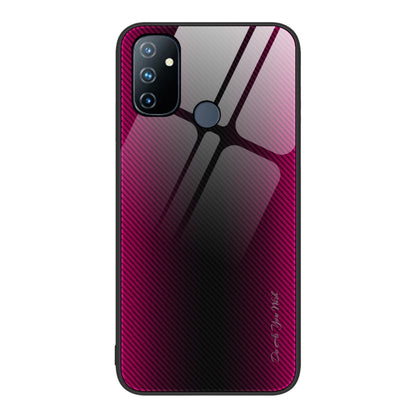 Texture Gradient Glass TPU Phone Case, For OnePlus Nord N100, For OnePlus 10 Pro