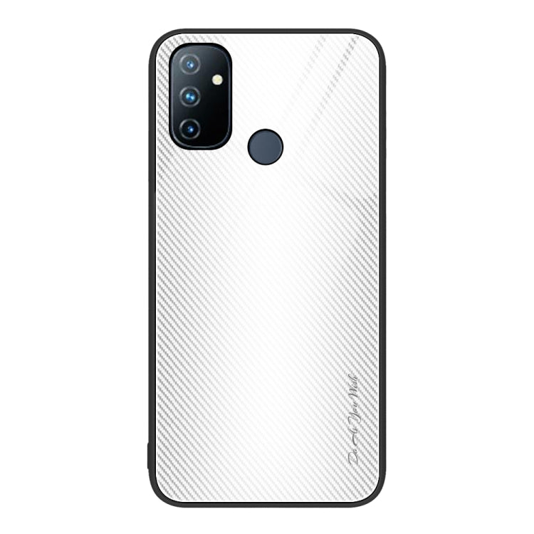 Texture Gradient Glass TPU Phone Case, For OnePlus Nord N100, For OnePlus 10 Pro
