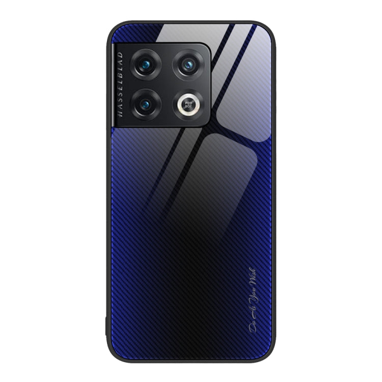 Texture Gradient Glass TPU Phone Case, For OnePlus Nord N100, For OnePlus 10 Pro