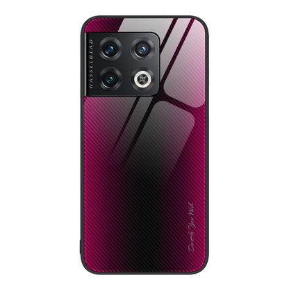 Texture Gradient Glass TPU Phone Case, For OnePlus Nord N100, For OnePlus 10 Pro