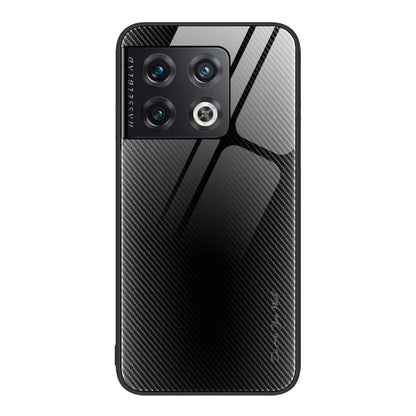 Texture Gradient Glass TPU Phone Case, For OnePlus Nord N100, For OnePlus 10 Pro
