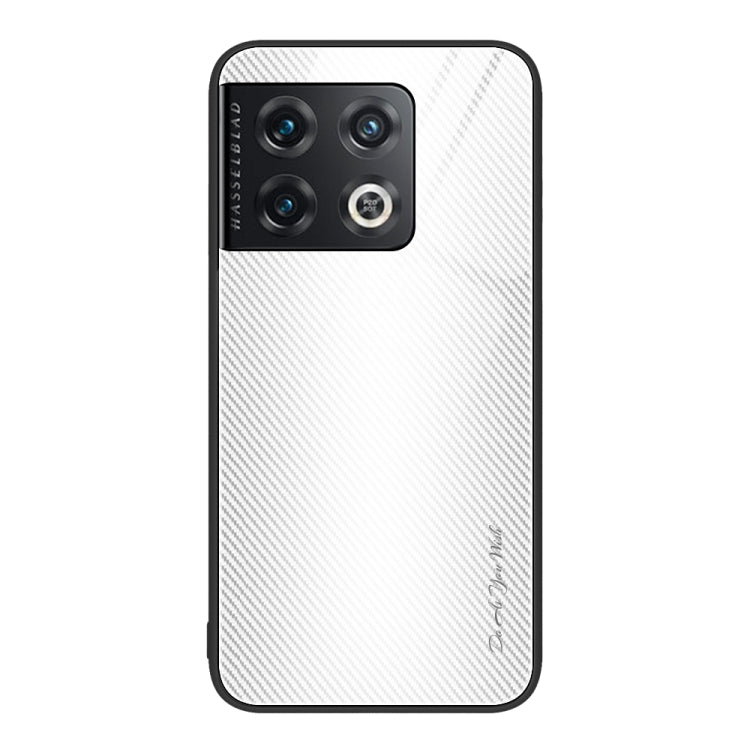Texture Gradient Glass TPU Phone Case, For OnePlus Nord N100, For OnePlus 10 Pro