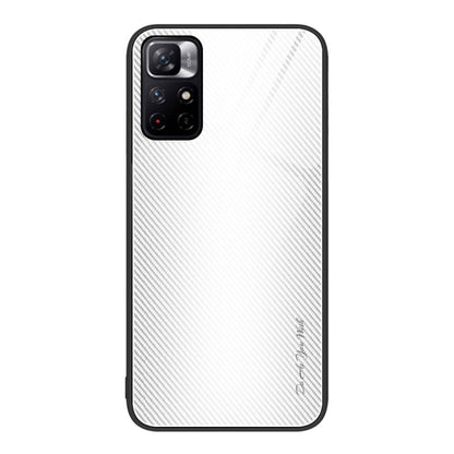 Texture Gradient Glass TPU Phone Case, For Xiaomi Poco M4 Pro, For Xiaomi Poco M4 Pro 5G, For Xiaomi Poco X4 Pro 5G, For Xiaomi Redmi 10C