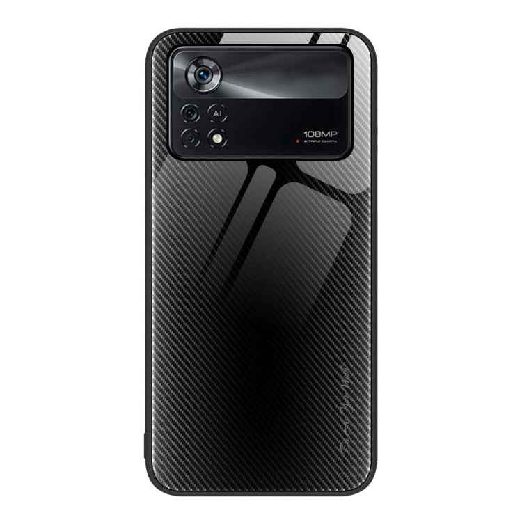Texture Gradient Glass TPU Phone Case, For Xiaomi Poco M4 Pro, For Xiaomi Poco M4 Pro 5G, For Xiaomi Poco X4 Pro 5G, For Xiaomi Redmi 10C