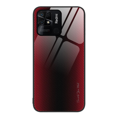 Texture Gradient Glass TPU Phone Case, For Xiaomi Poco M4 Pro, For Xiaomi Poco M4 Pro 5G, For Xiaomi Poco X4 Pro 5G, For Xiaomi Redmi 10C