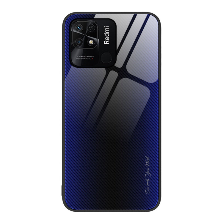 Texture Gradient Glass TPU Phone Case, For Xiaomi Poco M4 Pro, For Xiaomi Poco M4 Pro 5G, For Xiaomi Poco X4 Pro 5G, For Xiaomi Redmi 10C