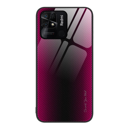 Texture Gradient Glass TPU Phone Case, For Xiaomi Poco M4 Pro, For Xiaomi Poco M4 Pro 5G, For Xiaomi Poco X4 Pro 5G, For Xiaomi Redmi 10C