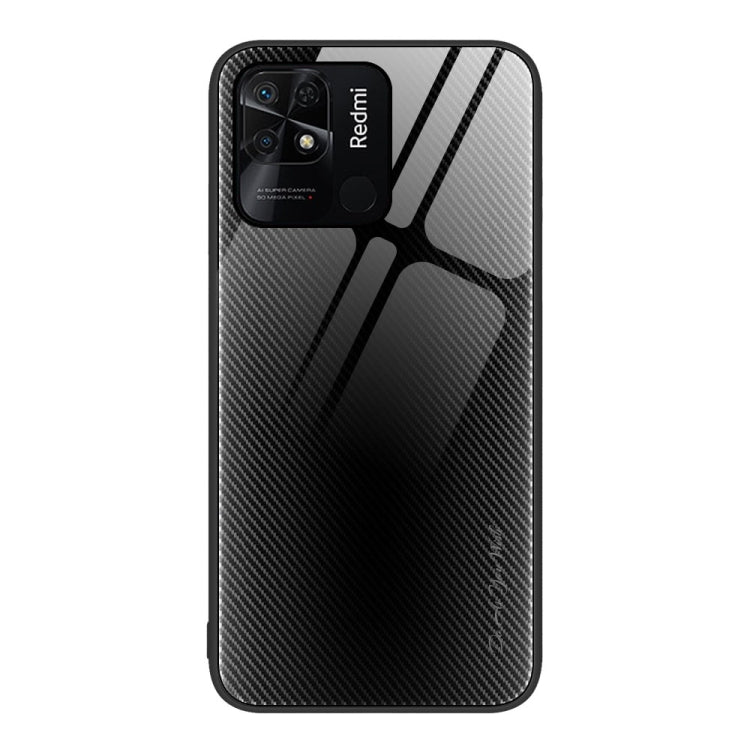 Texture Gradient Glass TPU Phone Case, For Xiaomi Poco M4 Pro, For Xiaomi Poco M4 Pro 5G, For Xiaomi Poco X4 Pro 5G, For Xiaomi Redmi 10C