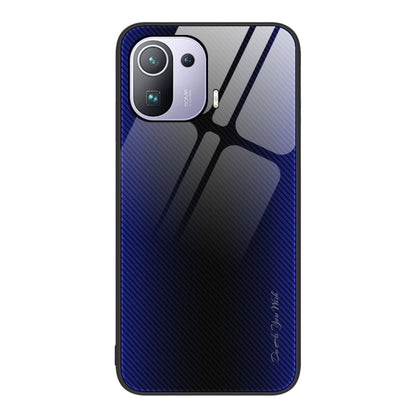 Texture Gradient Glass TPU Phone Case, For Xiaomi Redmi Note 11T Pro, For Xiaomi 11T Pro, For Xiaomi Mi 11 Ultra, For Xiaomi 12 Pro