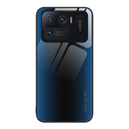 Texture Gradient Glass TPU Phone Case, For Xiaomi Redmi Note 11T Pro, For Xiaomi 11T Pro, For Xiaomi Mi 11 Ultra, For Xiaomi 12 Pro