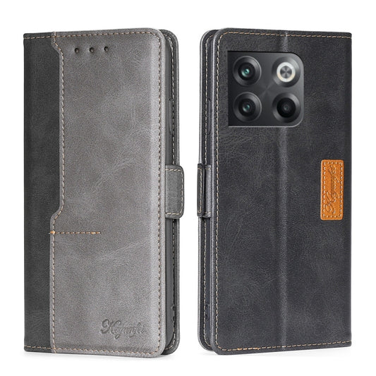 Contrast Color Side Buckle Leather Phone Case, For OnePlus Ace Pro 5G, For TCL 305i, For Xiaomi Redmi K50 Ultra/Xiaomi 12T/Xiaomi 12T Pro, For Asus Zenfone 9, For Huawei nova Y90 4G