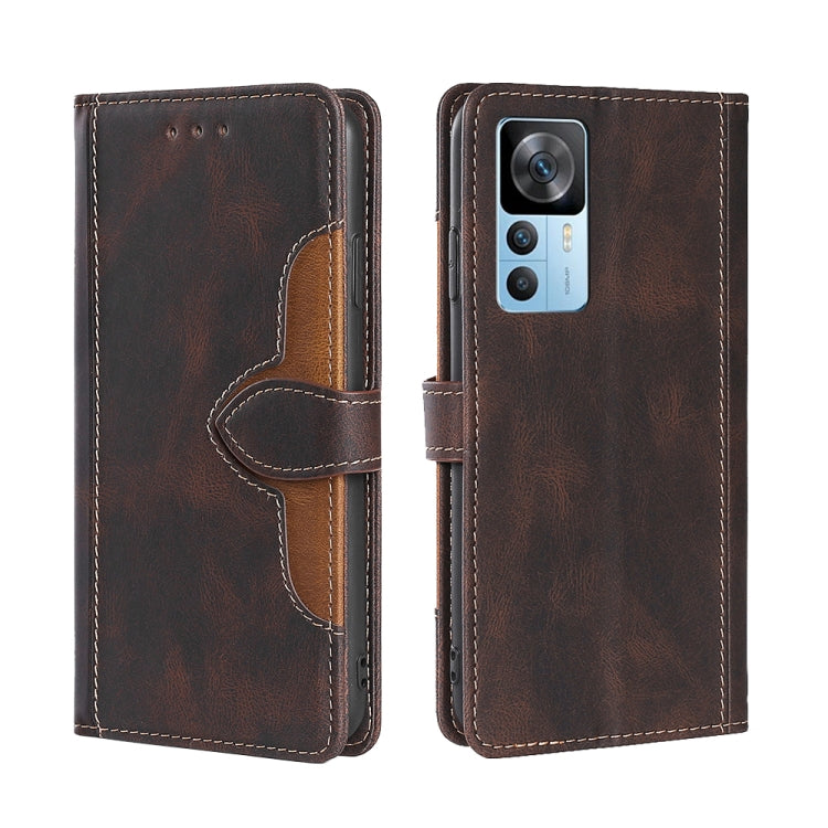 Skin Feel Magnetic Buckle Leather Phone Case, For OnePlus Ace Pro 5G, For TCL 305i, For Xiaomi Redmi K50 Ultra/Xiaomi 12T/Xiaomi 12T Pro, For Asus Zenfone 9, For Huawei nova Y90 4G