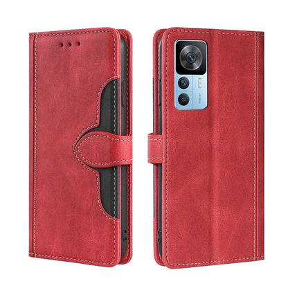 Skin Feel Magnetic Buckle Leather Phone Case, For OnePlus Ace Pro 5G, For TCL 305i, For Xiaomi Redmi K50 Ultra/Xiaomi 12T/Xiaomi 12T Pro, For Asus Zenfone 9, For Huawei nova Y90 4G
