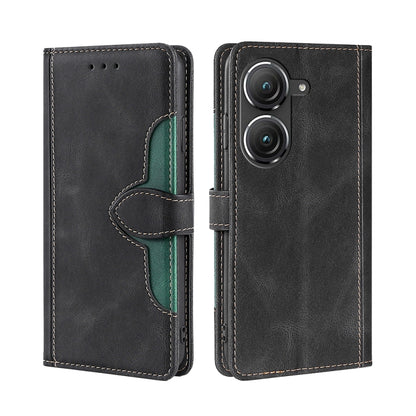 Skin Feel Magnetic Buckle Leather Phone Case, For OnePlus Ace Pro 5G, For TCL 305i, For Xiaomi Redmi K50 Ultra/Xiaomi 12T/Xiaomi 12T Pro, For Asus Zenfone 9, For Huawei nova Y90 4G