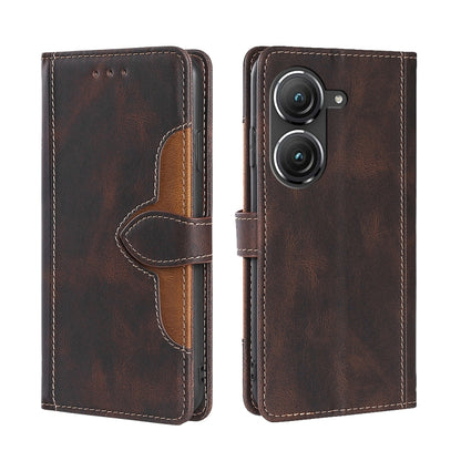 Skin Feel Magnetic Buckle Leather Phone Case, For OnePlus Ace Pro 5G, For TCL 305i, For Xiaomi Redmi K50 Ultra/Xiaomi 12T/Xiaomi 12T Pro, For Asus Zenfone 9, For Huawei nova Y90 4G