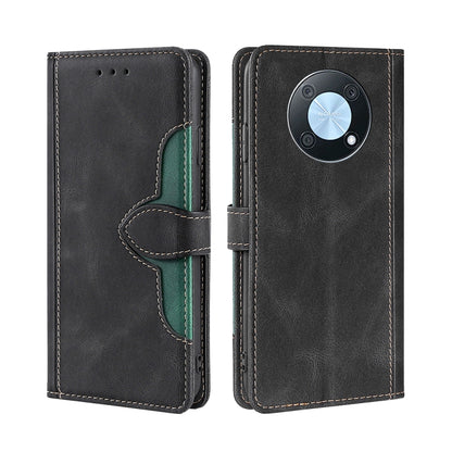 Skin Feel Magnetic Buckle Leather Phone Case, For OnePlus Ace Pro 5G, For TCL 305i, For Xiaomi Redmi K50 Ultra/Xiaomi 12T/Xiaomi 12T Pro, For Asus Zenfone 9, For Huawei nova Y90 4G