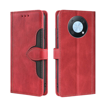 Skin Feel Magnetic Buckle Leather Phone Case, For OnePlus Ace Pro 5G, For TCL 305i, For Xiaomi Redmi K50 Ultra/Xiaomi 12T/Xiaomi 12T Pro, For Asus Zenfone 9, For Huawei nova Y90 4G