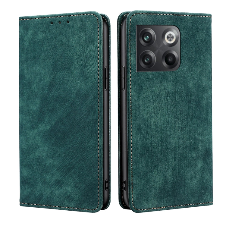 RFID Anti-theft Brush Magnetic Leather Phone Case, For OnePlus Ace Pro 5G, For TCL 305i, For Xiaomi Redmi K50 Ultra/Xiaomi 12T/Xiaomi 12T Pro, For Asus Zenfone 9, For Huawei nova Y90 4G