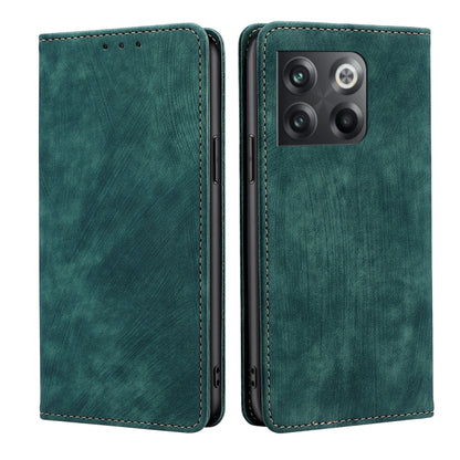 RFID Anti-theft Brush Magnetic Leather Phone Case, For OnePlus Ace Pro 5G, For TCL 305i, For Xiaomi Redmi K50 Ultra/Xiaomi 12T/Xiaomi 12T Pro, For Asus Zenfone 9, For Huawei nova Y90 4G