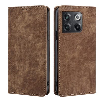 RFID Anti-theft Brush Magnetic Leather Phone Case, For OnePlus Ace Pro 5G, For TCL 305i, For Xiaomi Redmi K50 Ultra/Xiaomi 12T/Xiaomi 12T Pro, For Asus Zenfone 9, For Huawei nova Y90 4G