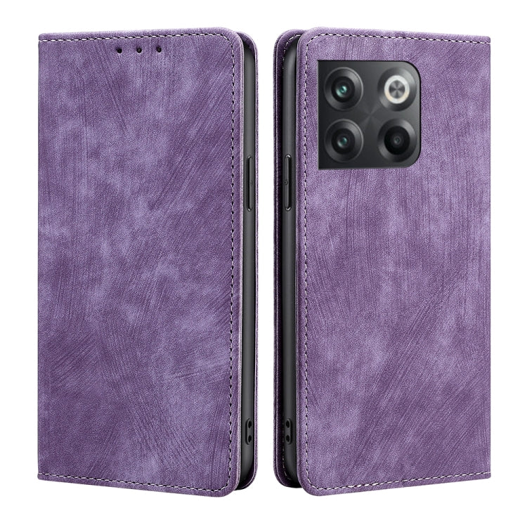 RFID Anti-theft Brush Magnetic Leather Phone Case, For OnePlus Ace Pro 5G, For TCL 305i, For Xiaomi Redmi K50 Ultra/Xiaomi 12T/Xiaomi 12T Pro, For Asus Zenfone 9, For Huawei nova Y90 4G