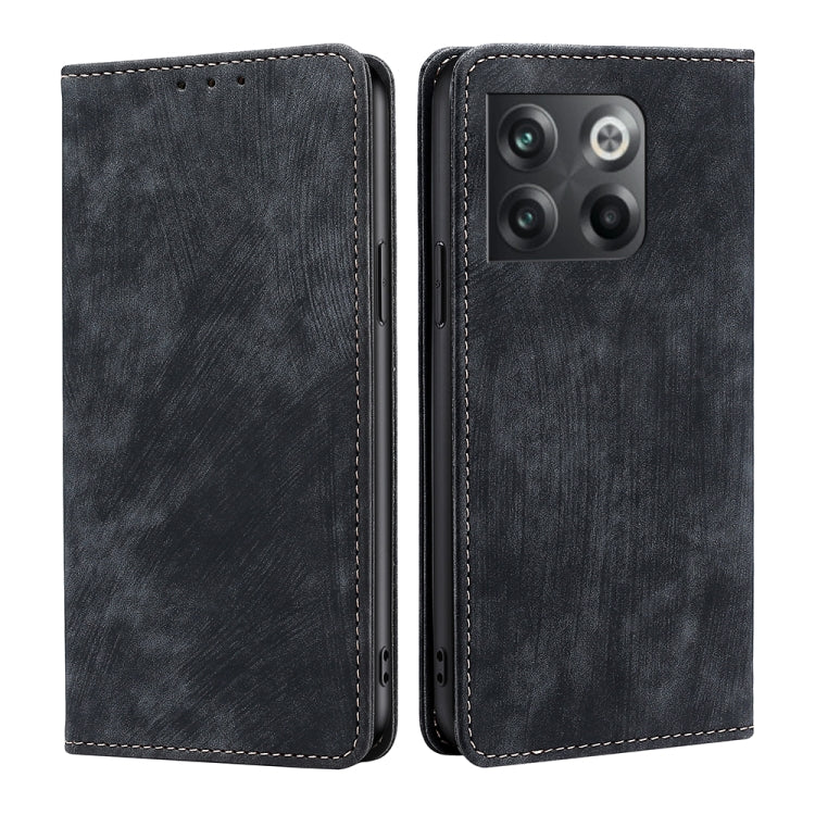 RFID Anti-theft Brush Magnetic Leather Phone Case, For OnePlus Ace Pro 5G, For TCL 305i, For Xiaomi Redmi K50 Ultra/Xiaomi 12T/Xiaomi 12T Pro, For Asus Zenfone 9, For Huawei nova Y90 4G