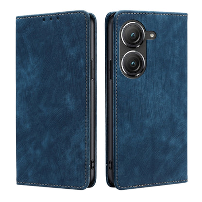 RFID Anti-theft Brush Magnetic Leather Phone Case, For OnePlus Ace Pro 5G, For TCL 305i, For Xiaomi Redmi K50 Ultra/Xiaomi 12T/Xiaomi 12T Pro, For Asus Zenfone 9, For Huawei nova Y90 4G