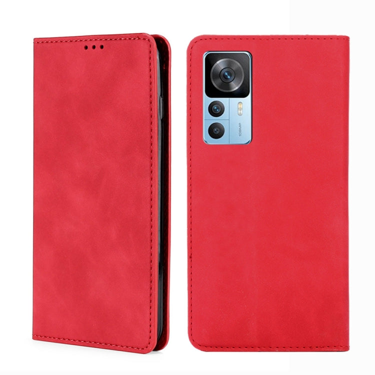 Skin Feel Magnetic Horizontal Flip Leather Phone Case, For OnePlus Ace Pro 5G, For TCL 305i, For Xiaomi Redmi K50 Ultra/Xiaomi 12T/Xiaomi 12T Pro, For Asus Zenfone 9, For Huawei nova Y90 4G