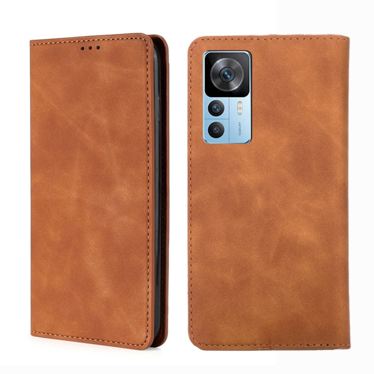 Skin Feel Magnetic Horizontal Flip Leather Phone Case, For OnePlus Ace Pro 5G, For TCL 305i, For Xiaomi Redmi K50 Ultra/Xiaomi 12T/Xiaomi 12T Pro, For Asus Zenfone 9, For Huawei nova Y90 4G