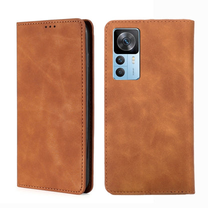 Skin Feel Magnetic Horizontal Flip Leather Phone Case, For OnePlus Ace Pro 5G, For TCL 305i, For Xiaomi Redmi K50 Ultra/Xiaomi 12T/Xiaomi 12T Pro, For Asus Zenfone 9, For Huawei nova Y90 4G