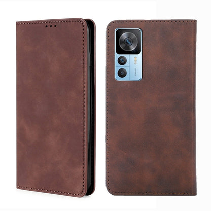 Skin Feel Magnetic Horizontal Flip Leather Phone Case, For OnePlus Ace Pro 5G, For TCL 305i, For Xiaomi Redmi K50 Ultra/Xiaomi 12T/Xiaomi 12T Pro, For Asus Zenfone 9, For Huawei nova Y90 4G