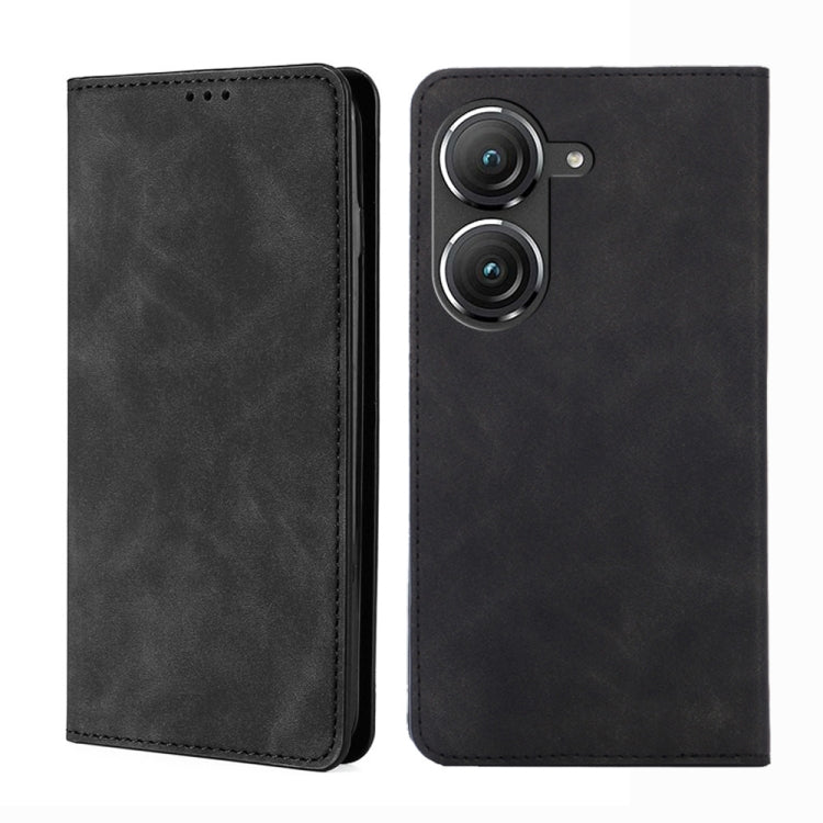Skin Feel Magnetic Horizontal Flip Leather Phone Case, For OnePlus Ace Pro 5G, For TCL 305i, For Xiaomi Redmi K50 Ultra/Xiaomi 12T/Xiaomi 12T Pro, For Asus Zenfone 9, For Huawei nova Y90 4G