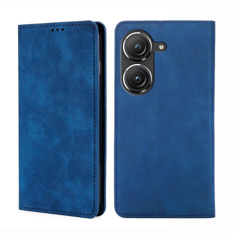 Skin Feel Magnetic Horizontal Flip Leather Phone Case, For OnePlus Ace Pro 5G, For TCL 305i, For Xiaomi Redmi K50 Ultra/Xiaomi 12T/Xiaomi 12T Pro, For Asus Zenfone 9, For Huawei nova Y90 4G