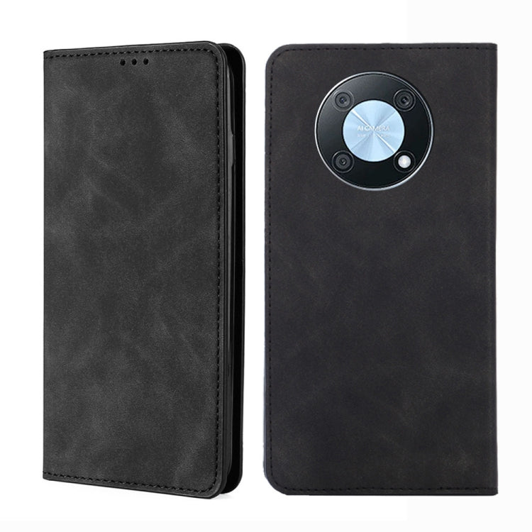 Skin Feel Magnetic Horizontal Flip Leather Phone Case, For OnePlus Ace Pro 5G, For TCL 305i, For Xiaomi Redmi K50 Ultra/Xiaomi 12T/Xiaomi 12T Pro, For Asus Zenfone 9, For Huawei nova Y90 4G