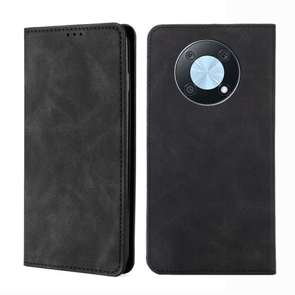 Skin Feel Magnetic Horizontal Flip Leather Phone Case, For OnePlus Ace Pro 5G, For TCL 305i, For Xiaomi Redmi K50 Ultra/Xiaomi 12T/Xiaomi 12T Pro, For Asus Zenfone 9, For Huawei nova Y90 4G