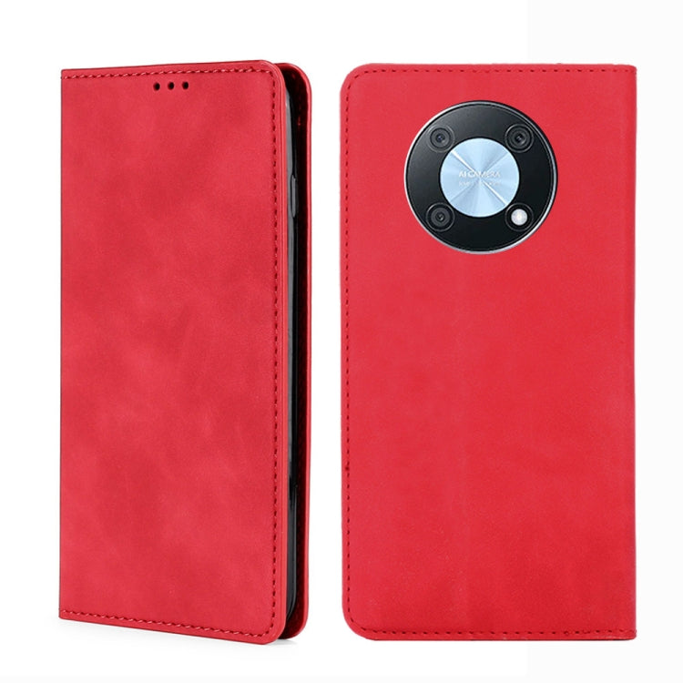 Skin Feel Magnetic Horizontal Flip Leather Phone Case, For OnePlus Ace Pro 5G, For TCL 305i, For Xiaomi Redmi K50 Ultra/Xiaomi 12T/Xiaomi 12T Pro, For Asus Zenfone 9, For Huawei nova Y90 4G
