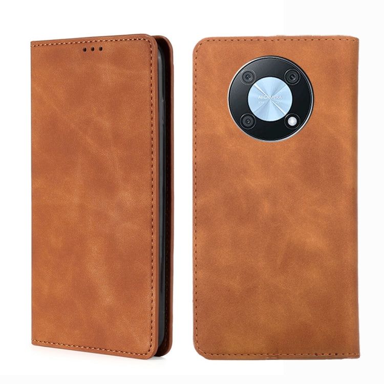Skin Feel Magnetic Horizontal Flip Leather Phone Case, For OnePlus Ace Pro 5G, For TCL 305i, For Xiaomi Redmi K50 Ultra/Xiaomi 12T/Xiaomi 12T Pro, For Asus Zenfone 9, For Huawei nova Y90 4G