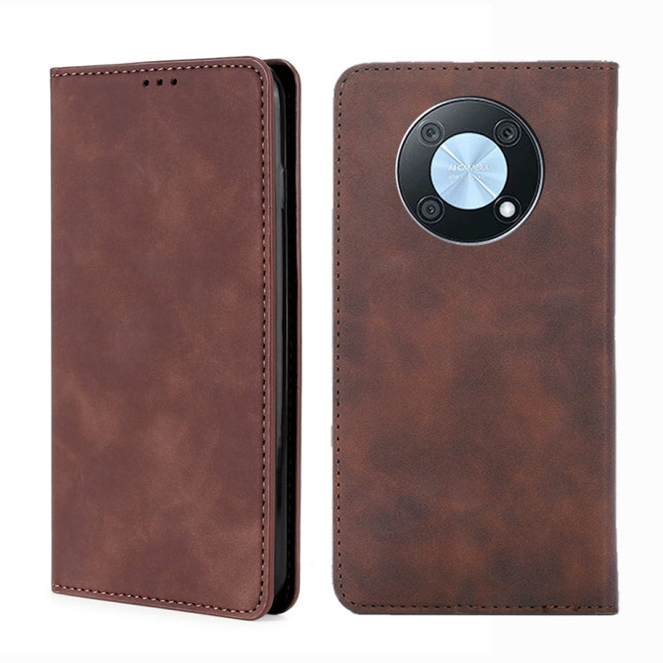Skin Feel Magnetic Horizontal Flip Leather Phone Case, For OnePlus Ace Pro 5G, For TCL 305i, For Xiaomi Redmi K50 Ultra/Xiaomi 12T/Xiaomi 12T Pro, For Asus Zenfone 9, For Huawei nova Y90 4G
