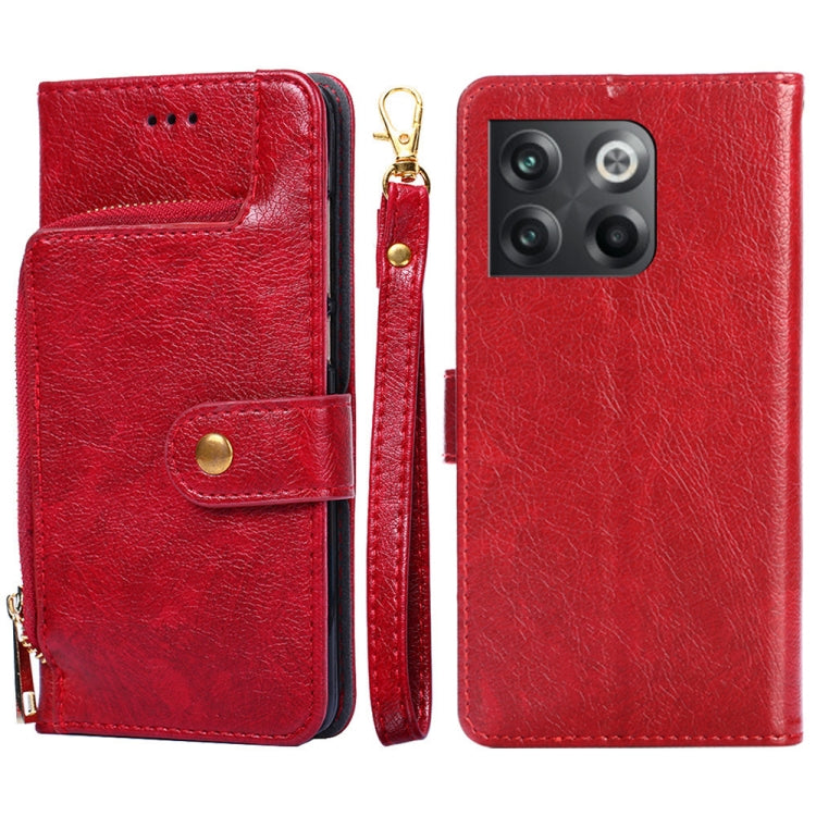 Zipper Bag Leather Phone Case, For OnePlus Ace Pro 5G, For TCL 305i, For Xiaomi Redmi K50 Ultra/Xiaomi 12T/Xiaomi 12T Pro, For Asus Zenfone 9, For Huawei nova Y90 4G