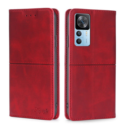Cow Texture Magnetic Horizontal Flip Leather Phone Case, For OnePlus Ace Pro 5G, For TCL 305i, For Xiaomi Redmi K50 Ultra/Xiaomi 12T/Xiaomi 12T Pro, For Asus Zenfone 9, For Huawei nova Y90 4G