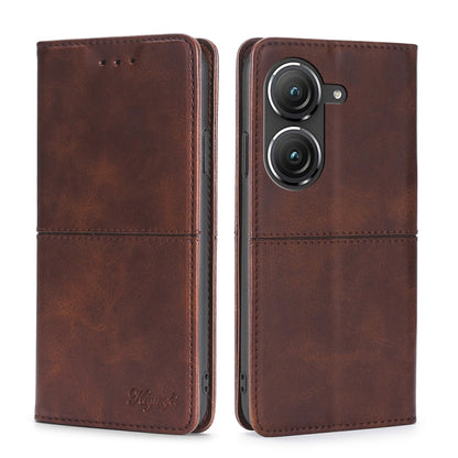 Cow Texture Magnetic Horizontal Flip Leather Phone Case, For OnePlus Ace Pro 5G, For TCL 305i, For Xiaomi Redmi K50 Ultra/Xiaomi 12T/Xiaomi 12T Pro, For Asus Zenfone 9, For Huawei nova Y90 4G