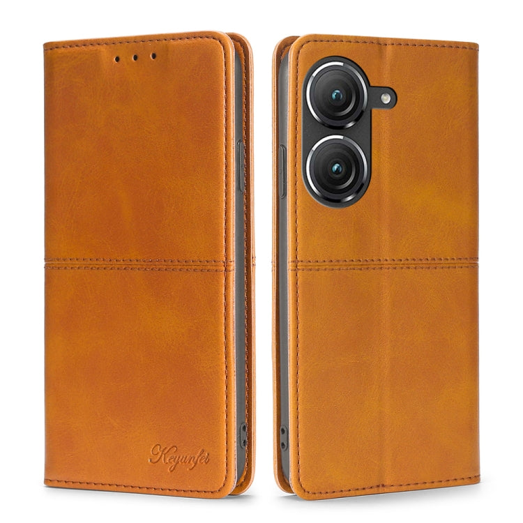 Cow Texture Magnetic Horizontal Flip Leather Phone Case, For OnePlus Ace Pro 5G, For TCL 305i, For Xiaomi Redmi K50 Ultra/Xiaomi 12T/Xiaomi 12T Pro, For Asus Zenfone 9, For Huawei nova Y90 4G
