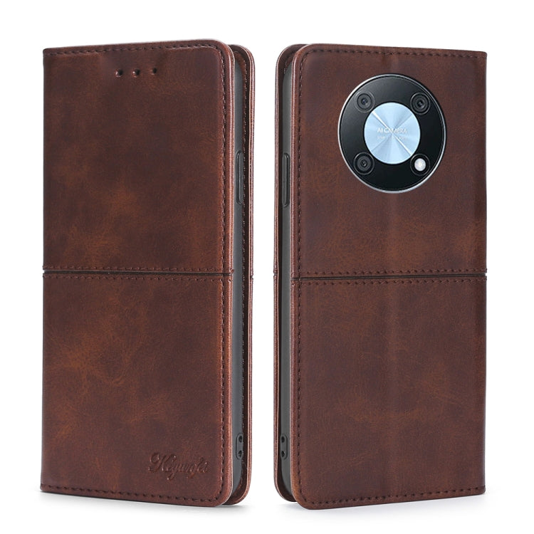 Cow Texture Magnetic Horizontal Flip Leather Phone Case, For OnePlus Ace Pro 5G, For TCL 305i, For Xiaomi Redmi K50 Ultra/Xiaomi 12T/Xiaomi 12T Pro, For Asus Zenfone 9, For Huawei nova Y90 4G