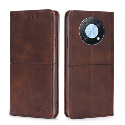Cow Texture Magnetic Horizontal Flip Leather Phone Case, For OnePlus Ace Pro 5G, For TCL 305i, For Xiaomi Redmi K50 Ultra/Xiaomi 12T/Xiaomi 12T Pro, For Asus Zenfone 9, For Huawei nova Y90 4G
