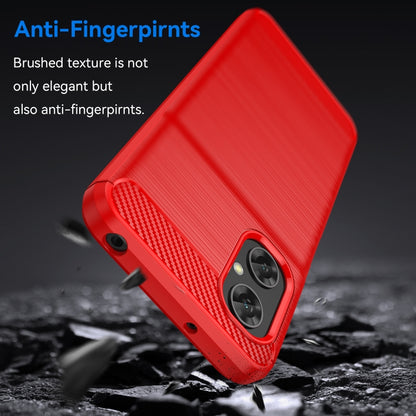 Brushed Texture Carbon Fiber TPU Case, For Xiaomi Poco M4 5G Global, For Xiaomi Poco M5 4G, For Motorola Edge 30 Fusion