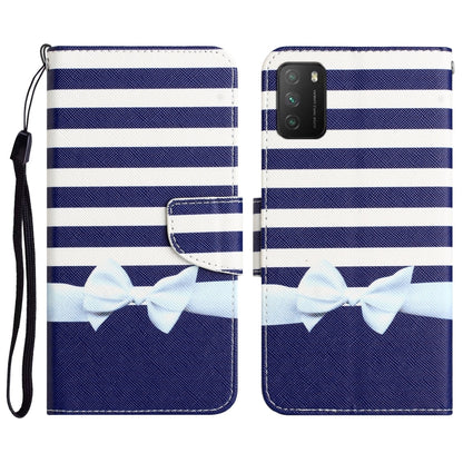 Colored Drawing Leather Phone Case, For Xiaomi Poco M3