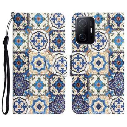 Colored Drawing Leather Phone Case, For Xiaomi 11T