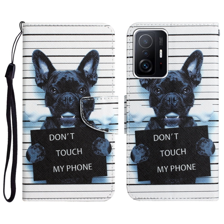Colored Drawing Leather Phone Case, For Xiaomi 11T